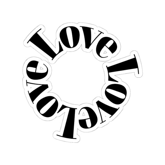 Kiss-Cut Stickers - Whimsical Love Design for Journals, Laptops, and Decor, Perfect for Valentine's Day, Romantic Gifts, Scrapbooking